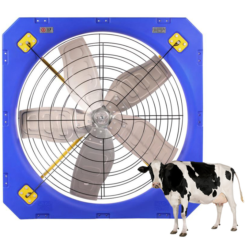 610RPM Velocidade de rotação Ventiladores de ventilação para gado com modo de acionamento direto e freqüência 50-60HZ