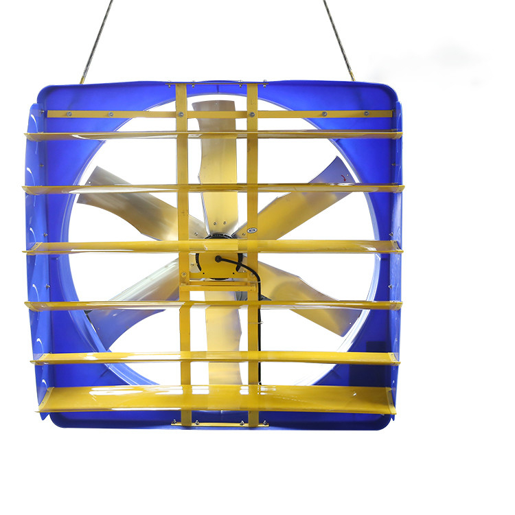 Ventilador de circulação de aço galvanizado para refrigeração de aves de capoeira 12000m3/h Volume de ar 1830mm Diâmetro da lâmina