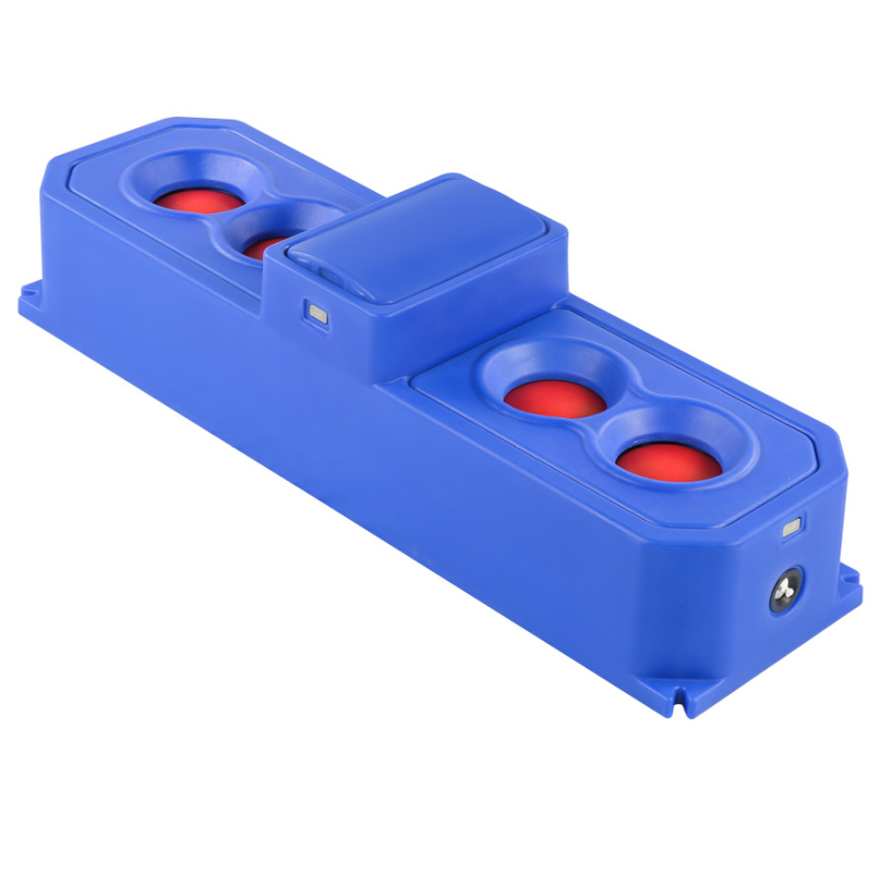 Aguaçador automático de gado azul com controle de temperatura para gado