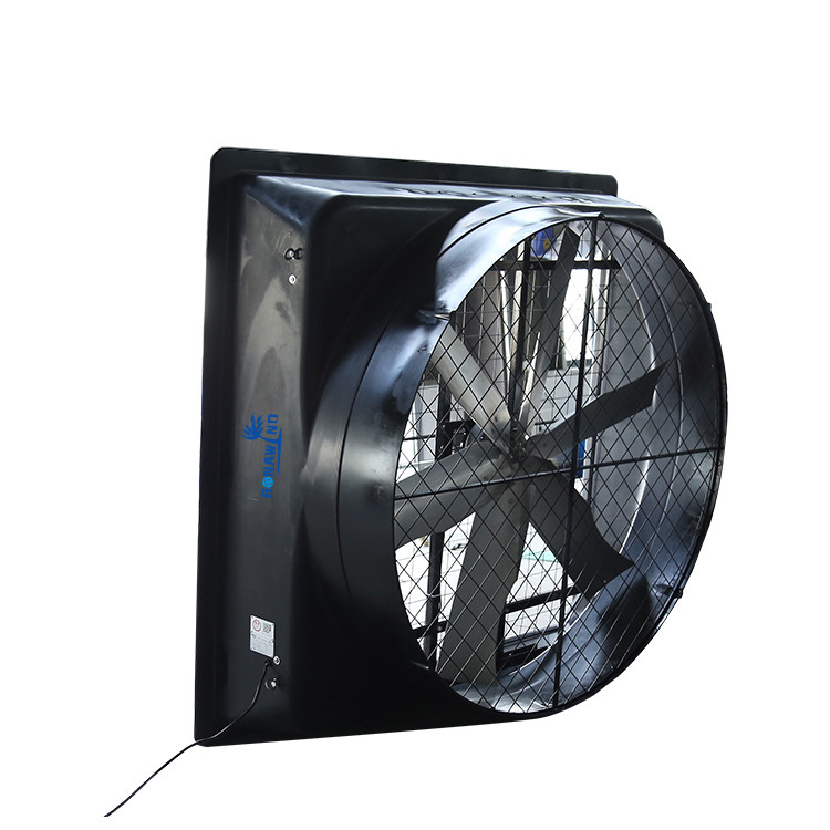 Ventilador de escape industrial classificado IP55 com diâmetro de lâmina de ventilador de 72 polegadas e parafusos pré-instalados