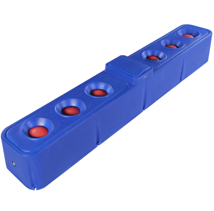 Água para gado azul com controle de temperatura 6 conjuntos de discos de aquecimento de 300W