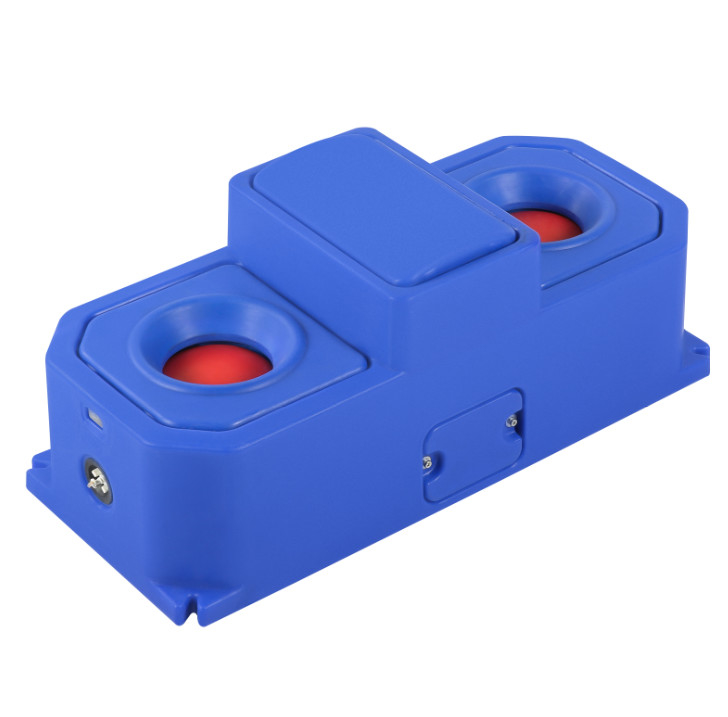 Tanque de água para gado azul resistente a impactos pesados 226L Capacidade 30-50L/min Taxa de fluxo