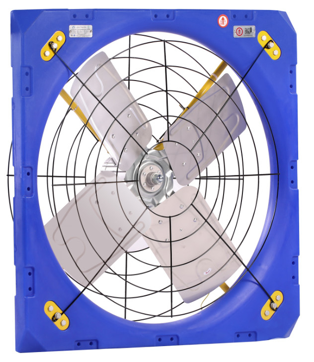 Ventilador de circulação de gado PE de dupla camada de alta resistência com fluxo de ar máximo de 28273 m3/h para ventilação ideal