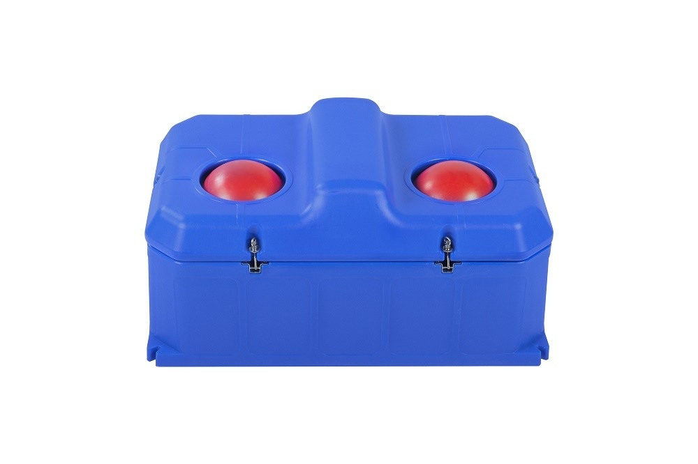 Beberão de grande capacidade azul 85L para gado com taxa de fluxo construída em controle de temperatura 450mm Alteza de beber