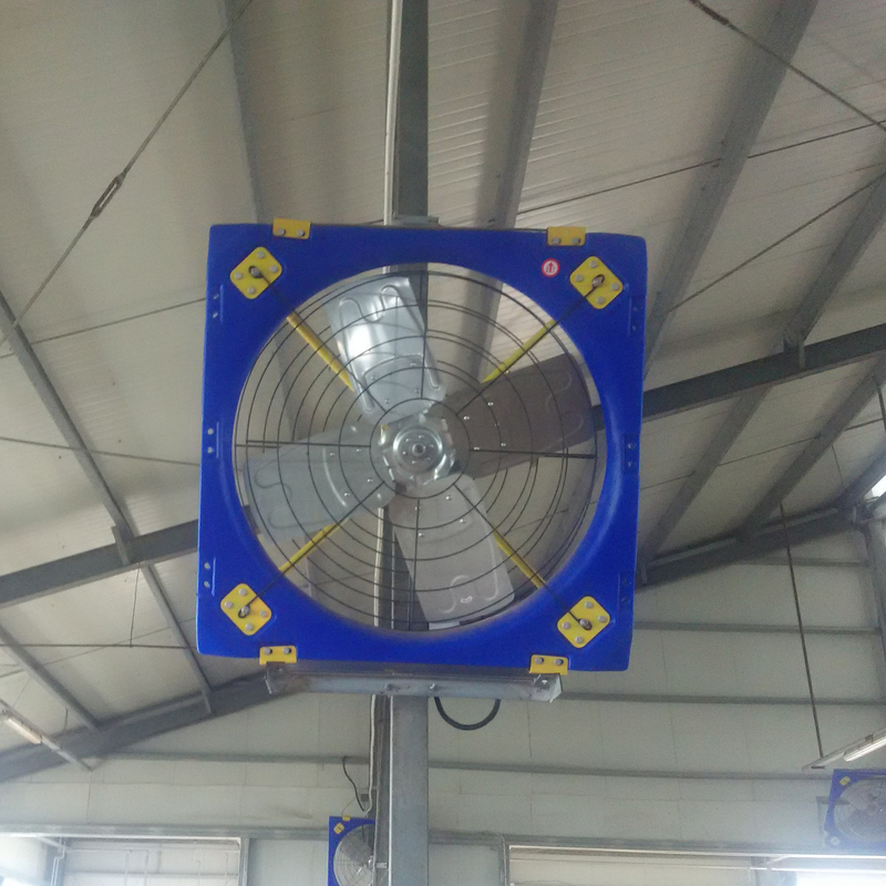 Fluxo de ar Circulação Ventilador PE Quadro Ventilação de gado 38/0.96m Diâmetro da lâmina 410w Potência de entrada