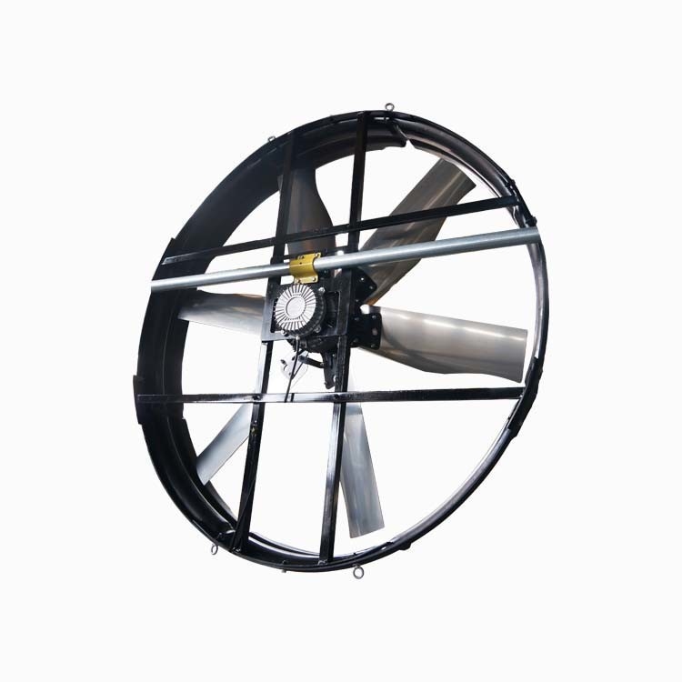 Ventilador de painel de 2000W 72 com nível de proteção IP55 e velocidade de rotação de 345 r/min para escape industrial