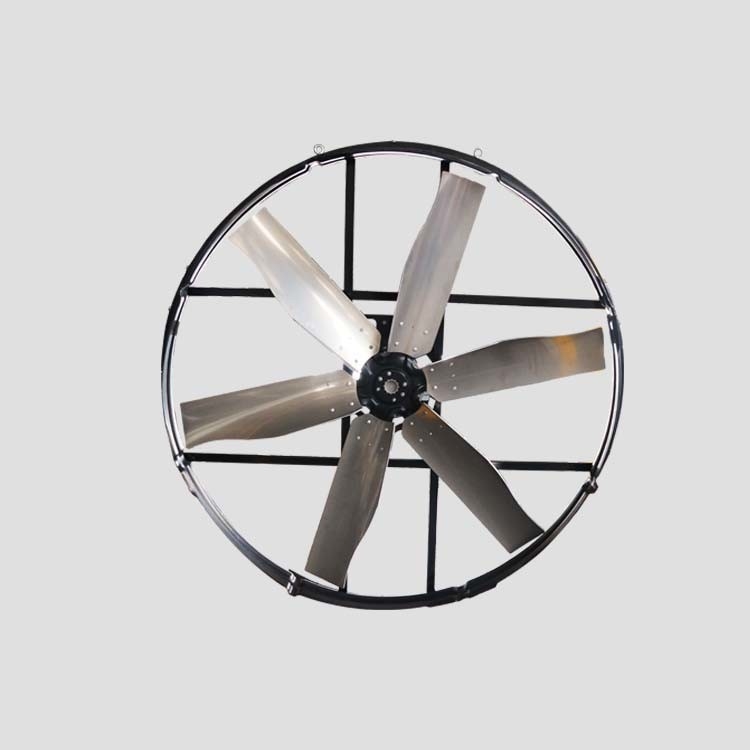 Ventilador de painel de 2000W 72 com nível de proteção IP55 e velocidade de rotação de 345 r/min para escape industrial