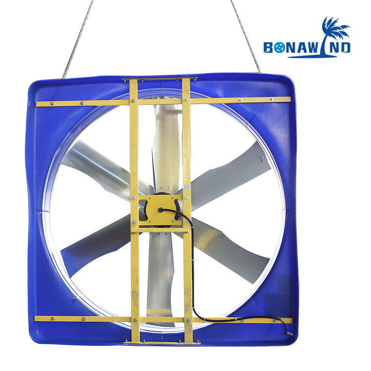 Ventilador de circulação industrial para laticínios com 2000w de potência e 120193m3/h de fluxo de ar