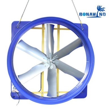 72'Ventilador de circulação com 3φ/380V/50Hz Potência IP55 Nível de proteção 4A Corrente e 60m3/h Volume de ar