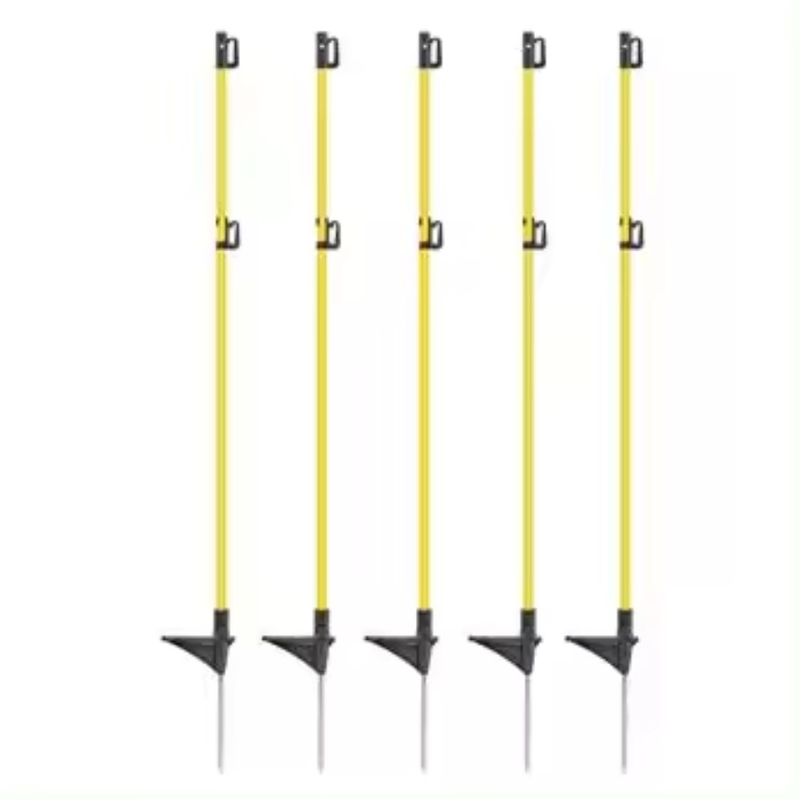 Post redondo de fibra de vidro com 120cm de altura 10mm de diâmetro 50pcs por cartão e 1 ano de garantia para múltiplas aplicações