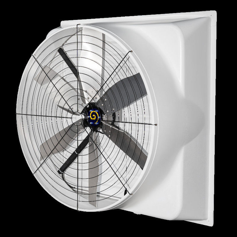 Ventilador de escape industrial para grandes espaços industriais 43700m3/h Fluxo de ar 380-480V Voltagem 850w/1.2hp Potência