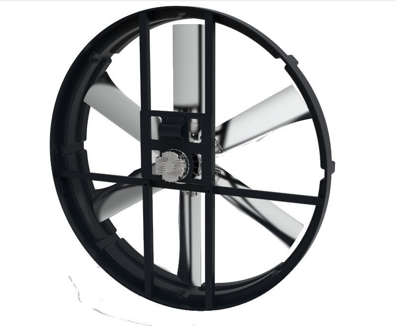 Baixo nível de ruído ≤ 70 dB Ventilador de teto industrial com 6 lâminas de liga para ambiente de trabalho confortável e silencioso