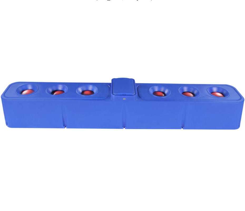 Tanque de água para gado de alta capacidade com 55cm/1,8 pés de altura para beber, 300L/79gal. e tamanho 400*67*68cm/13,1*2,2*2,2