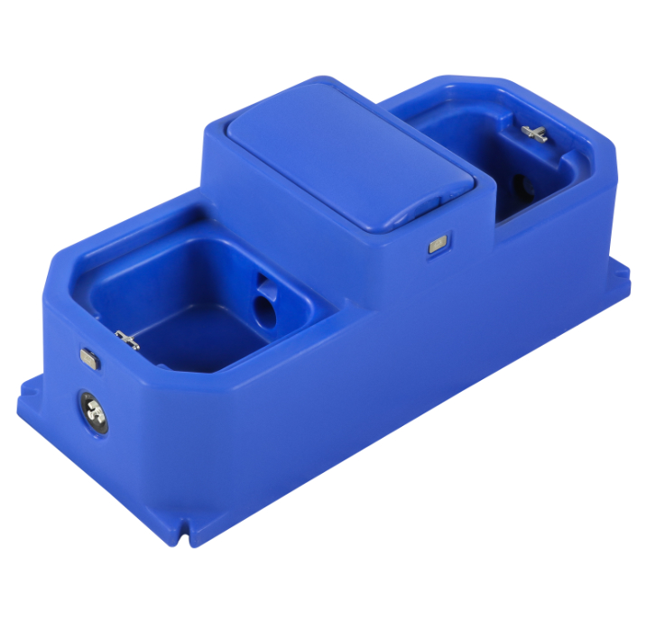 45cm/1,47 pés. Tanque de água para gado com altura total para fluxo de água ideal Mangueira trançada de 1/2