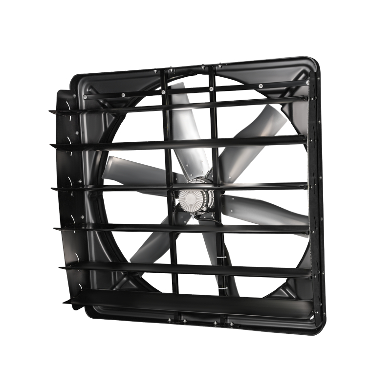 Ventilador de Circulação Industrial para Fazenda Leiteira com Potência de 2000w e Vazão de Ar de 12000m³/h