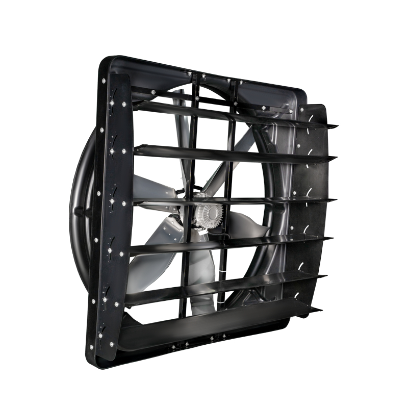 Ventilador de Circulação Industrial para Fazenda Leiteira com Potência de 2000w e Vazão de Ar de 12000m³/h