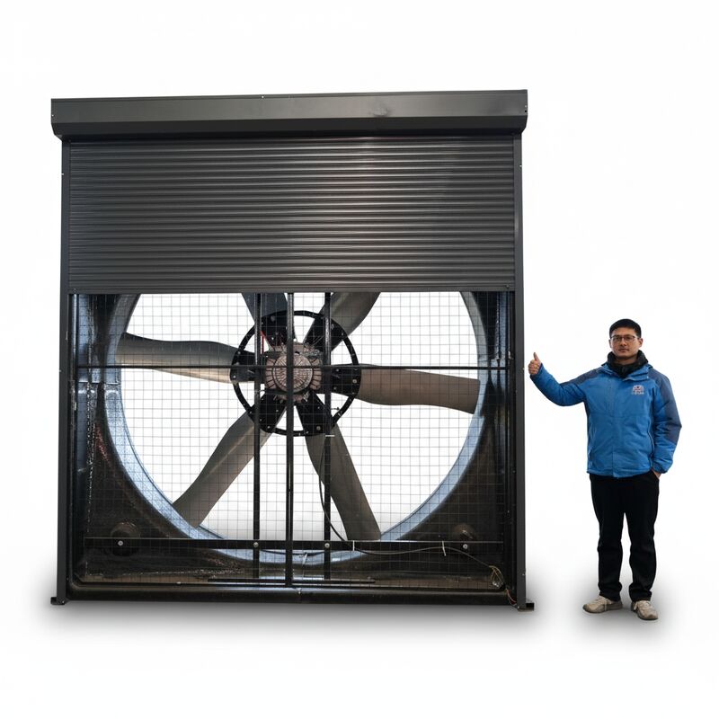 Ventilador de exaustão industrial pesado de 98 polegadas Terrui 235000 m3/h IP55 Motor CE sem escovas