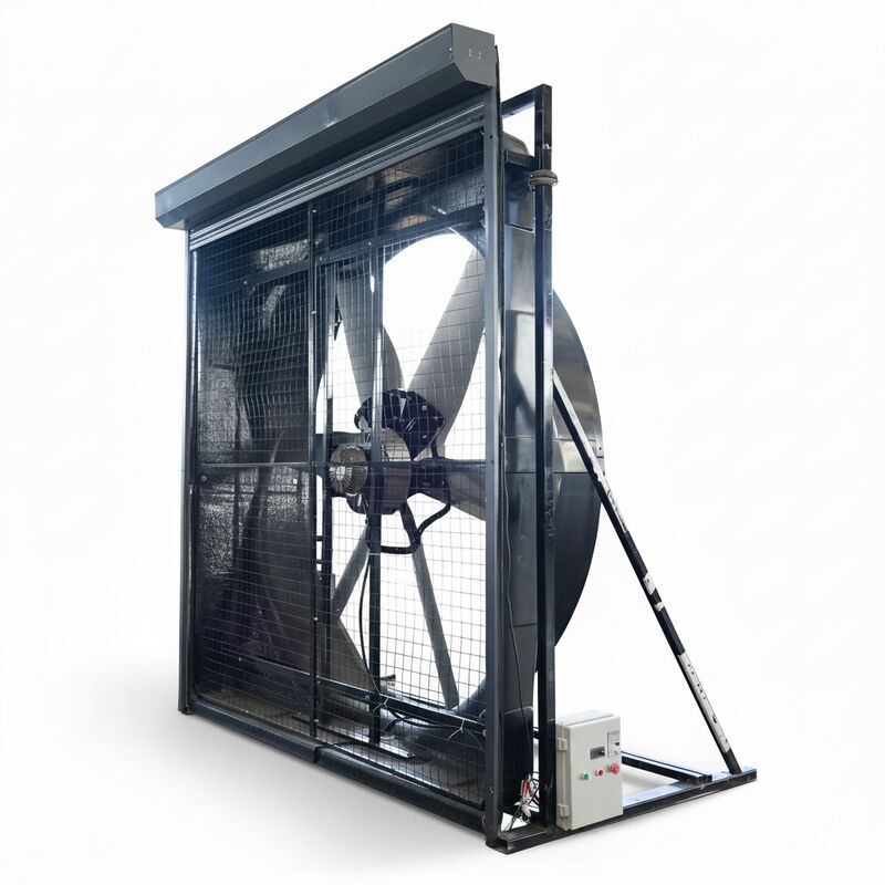 Ventilador de exaustão industrial pesado de 98 polegadas Terrui 235000 m3/h IP55 Motor CE sem escovas