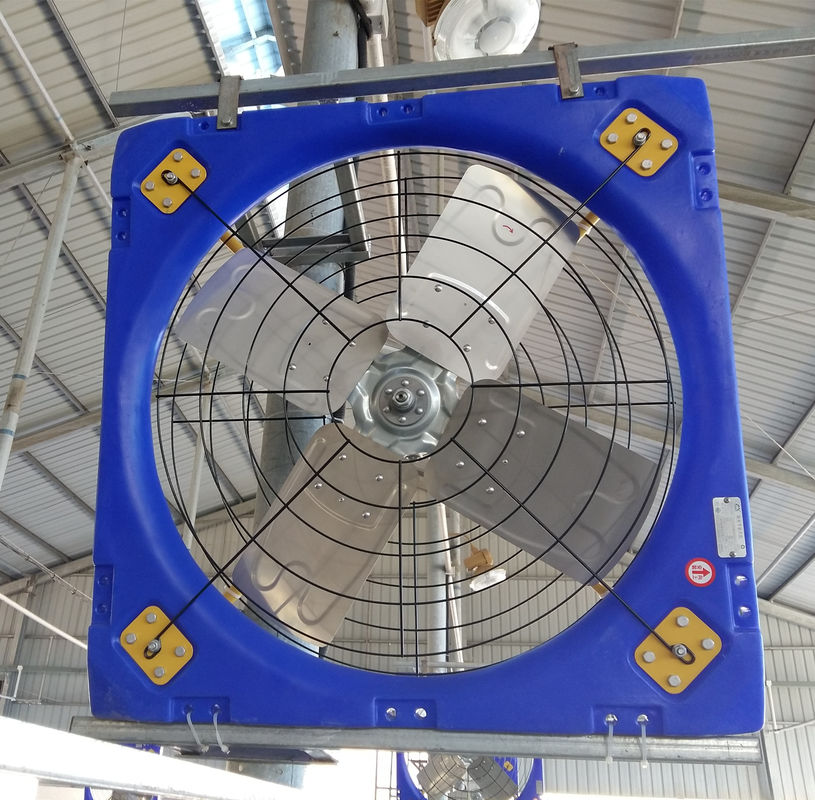 Voltagem e frequência ajustáveis para os ventiladores de ventilação de gado