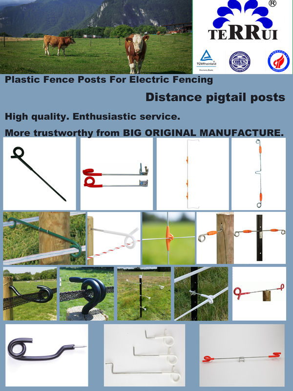 Cerca elétrica uv plástica de Posts For Farm da cerca da trança