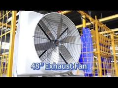 Melhorar a circulação de ar com ventilador de aves de capoeira de 121139 m3/h e motor PMSM