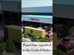 Ventiladores de ventilação de gado de estilo moderno para refrigeração de aves de capoeira 6,2m/s Velocidade do vento