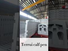 Casas de vitelos de leite de polietileno para fácil limpeza e manutenção