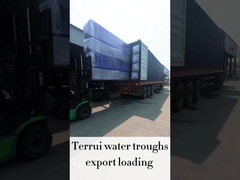 Água automática de gado azul com controle de temperatura incorporado 3 conjuntos de discos de aquecimento 220V300W