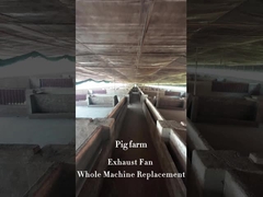 IP55 Ventiladores industriais de escape de incêndio para instalação de tubos de 60 mm