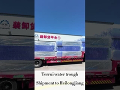 6 Conjuntos 1800W Aquecimento Eléctrico 260L Azul LLDPE Agua Automática de Pecuária com Controle de Temperatura