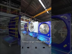 28 Ventilador de desempenho industrial com alto fluxo de ar e baixo ruído