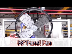 38Fan de painel 300W 380-480V Quadro PE de camada dupla 27300m3/h Fluxo de ar