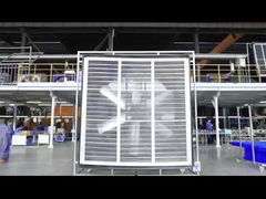 Ventilação de fumo industrial Fumo de incêndio Ventilador de exaustão de fumo 72 Ventilador de painel