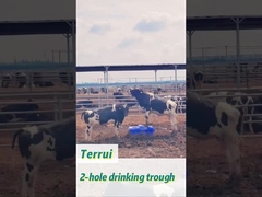 Capacidade de 85 litros Tanque de água de polietileno pesado para gado com taxa de fluxo