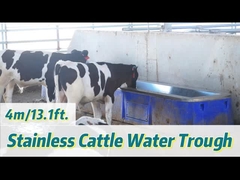 Tanque de água para gado de polietileno resistente a impactos e de carga pesada com taxa de fluxo de 30 a 50 L/min