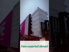 0.4hp 380-480V ventilador de escape industrial com 750RPM velocidade de rotação